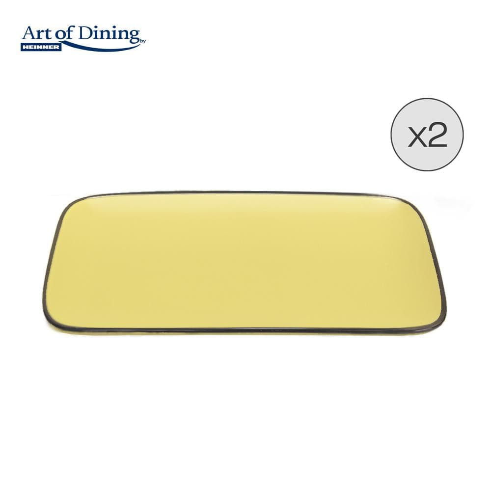 Heinner Set oale Set Platouri Heinner HR-WDF-M322 | Ceramica, 32x20cm, Medeea, 2 Bucati