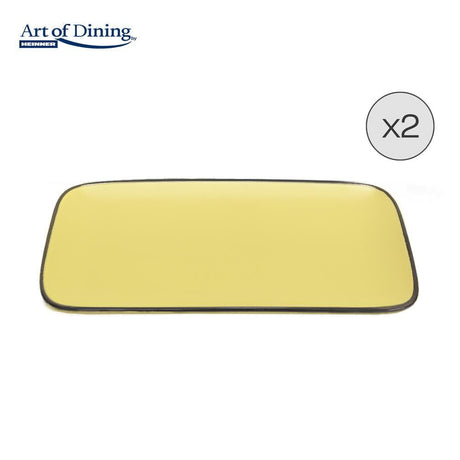 Heinner Set oale Set Platouri Heinner HR-WDF-M322 | Ceramica, 32x20cm, Medeea, 2 Bucati