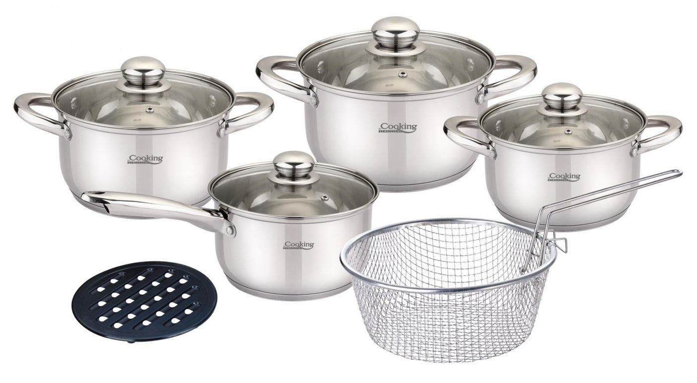 Heinner Set oale Set Oale Heinner HR-MSF-8178 | 10 Piese, Inox, Cooking by Heinner