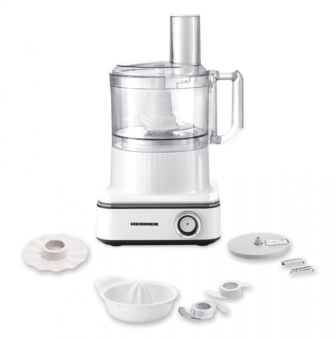 Heinner Robot de bucatarie Robot de Bucatarie Heinner FineGourmet HFP-K1000WP | 1000W, 5L, 8 Viteze, Alb