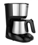 Heinner Cafetiera Cafetiera Digitala Heinner HCM-D750SSBK | 750W, 1.5L, Timer, Negru