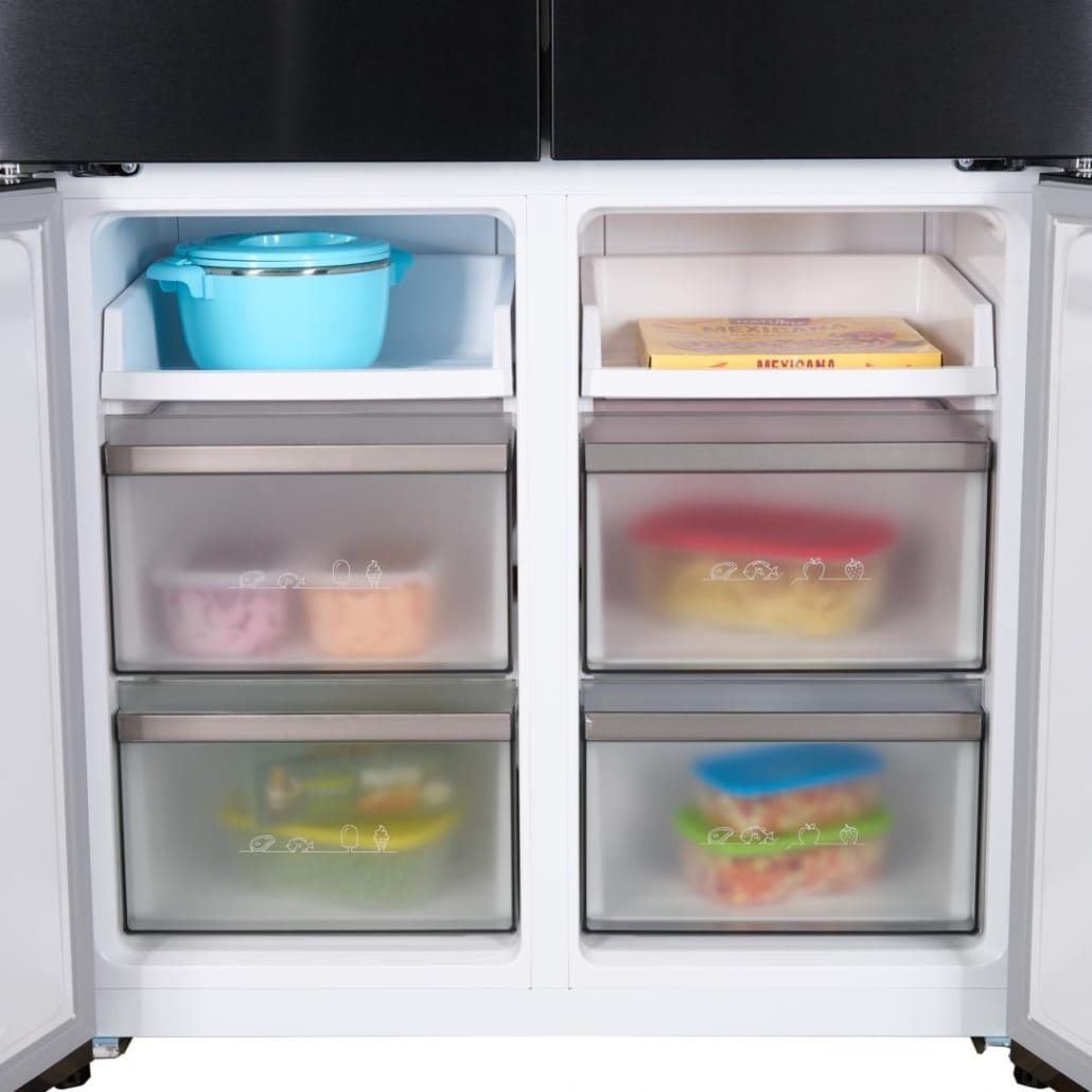 Heinner Side by side Side By Side Heinner HSBS-HM505MDSINFDXE++ | 505L, No Frost, Clasa E, Inox, 90.5x59.7x190.2cm