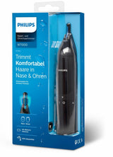 Philips Aparat de tuns Aparat de tuns Philips NT1650/16 | Nas si urechi, Waterproof, Protectie dual, Baterie AA