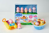 Jucarie de Baie, Barca și Familia Peppei Pig, Tomy