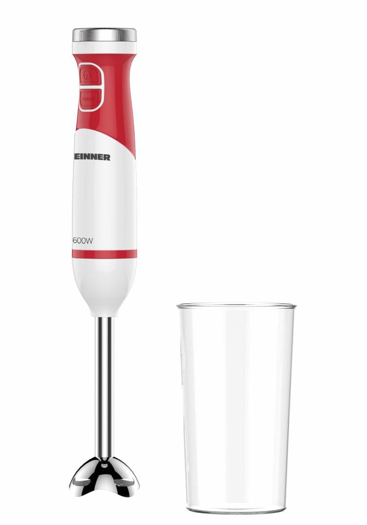 Heinner Blender Blender De Mana Heinner HHB-D600WHR | 600W, NewFlex, Alb/Rosu