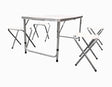 Heinner Set masa si scaune Set Masa Si Scaune Heinner DSCS001 | 4 Scaune, Masa Pliabila, Tip Servieta