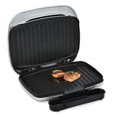Heinner Gratar electric Gratar Electric Heinner HEG-F1000SL | 1000W, Placi Antiadezive, Negru/Argintiu