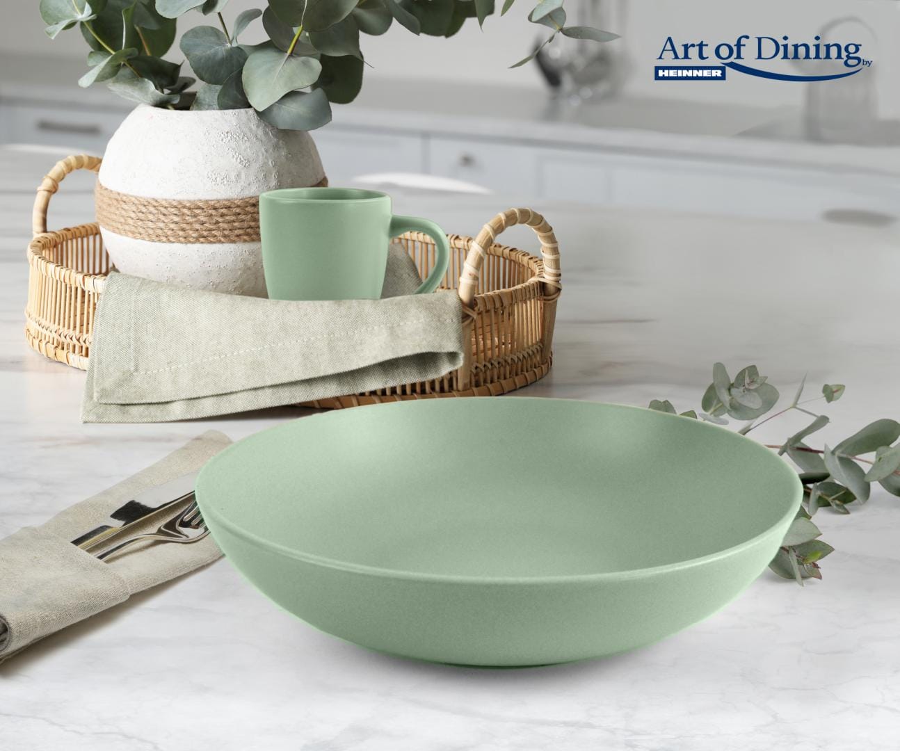 Heinner Farfurie Farfurie Adanca Heinner HR-WDF-Y20A | Ceramica, 20 cm, Colectia Yvonne