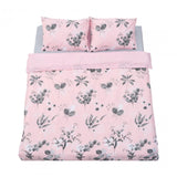 Heinner Lenjerie de pat Lenjerie de Pat Heinner HR-DBL132-PNK | Dubla, 4 Piese, 132TC, Rose