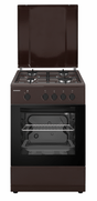 Heinner Aragaz Aragaz Gaz Heinner HFSC-SME50BRW | 50cm, 4 Arzatoare, Cuptor Gaz, Maro, 50x50x85cm
