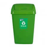 Heinner Cos gunoi Cos Gunoi Heinner HR-AL-35V | 35L, Capac Batant, Reciclare, Verde