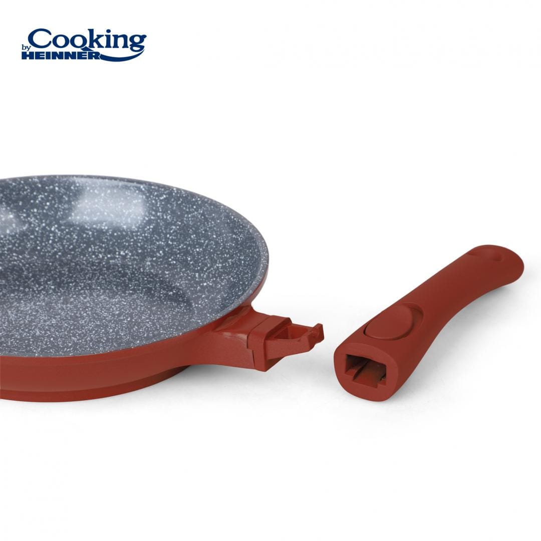 Heinner Tigaie Tigaie Heinner HR-JLG-24T | Aluminiu Turnat, 24cm, Capac Inclus, Calabria