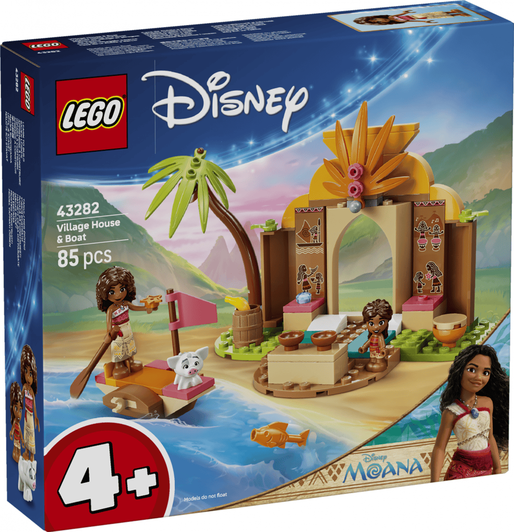 Lego Jucării Set Constructie LEGO 43282 | Casa Traditionala si Barcuta