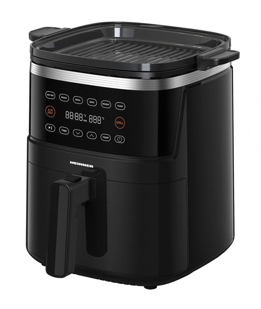 Heinner Air Fryer Air Fryer Heinner HAFG-B5BK2600 | 5L, 2600W, Grill, Negru