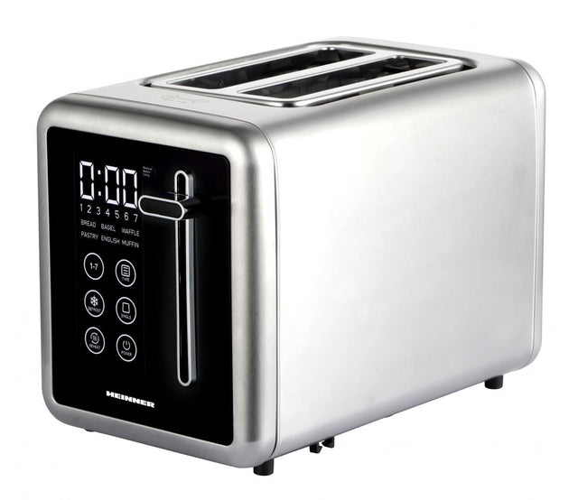 Heinner Prajitor de paine Prajitor de Paine Heinner HTP-DD900BKSS | 900W, 2 Sloturi, 6 Trepte, Inox