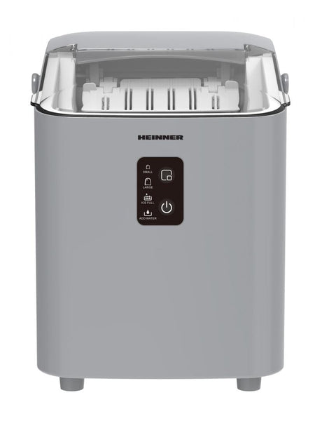 Heinner Masina de gheata Masina Cuburi Gheata Heinner HIM-100SL | 100W, 12kg/24h, Argintiu