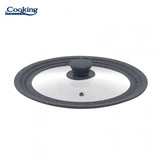Heinner Capac oala Capac Universal Heinner HR-AER-28D32 | 28/30/32cm, Sticla, Margine Silicon