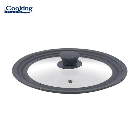 Heinner Capac oala Capac Universal Heinner HR-AER-28D32 | 28/30/32cm, Sticla, Margine Silicon