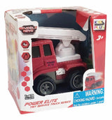 Vehicule cu Frictiune, Scara 1/43, 10CM, Macara Rosie — Cevodle
