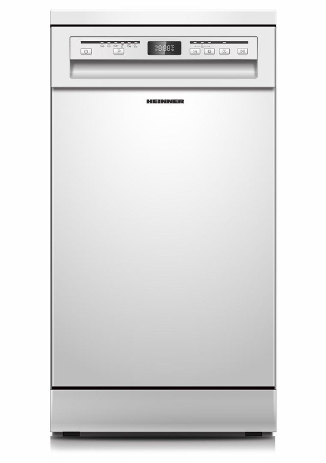 MASINA DE SPALAT VASE HEINNER HDW-FSM45609DWE++. 9 SETURI, CLASA DE EFICIENTA ENERGETICA E, CONTROL ELECTRONIC, DISPLAY 