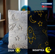 Heinner Perna decorativa Perna Heinner HR-PLWGLOW45-SPC | Space, Fosforescent, 45x45cm