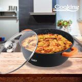 Heinner Oala Oala Heinner HR-SCO-A0340A | 40cm, 18.5L, Aluminiu Turnat, Dark Line