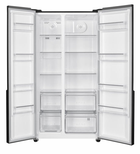 Heinner Side by side Side by Side Heinner HSBS-HM532NFGBKE++ | 527L, No Frost, A++, Negru, 90x66x177cm