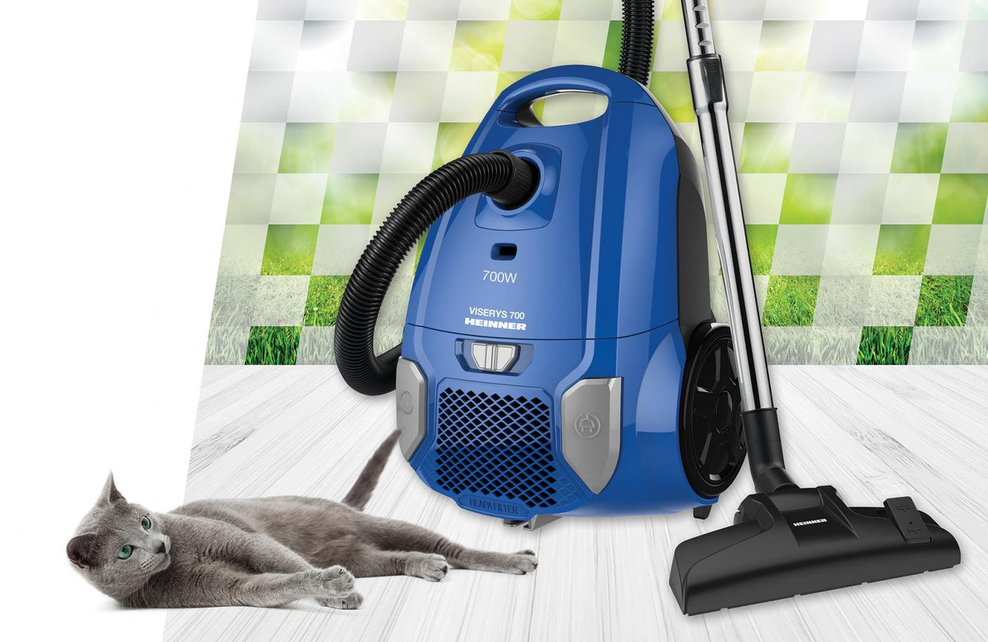 Heinner Aspirator Aspirator Cu Sac Heinner HVC-MBL1400-V2 | 1400W, 3L, Filtru HEPA