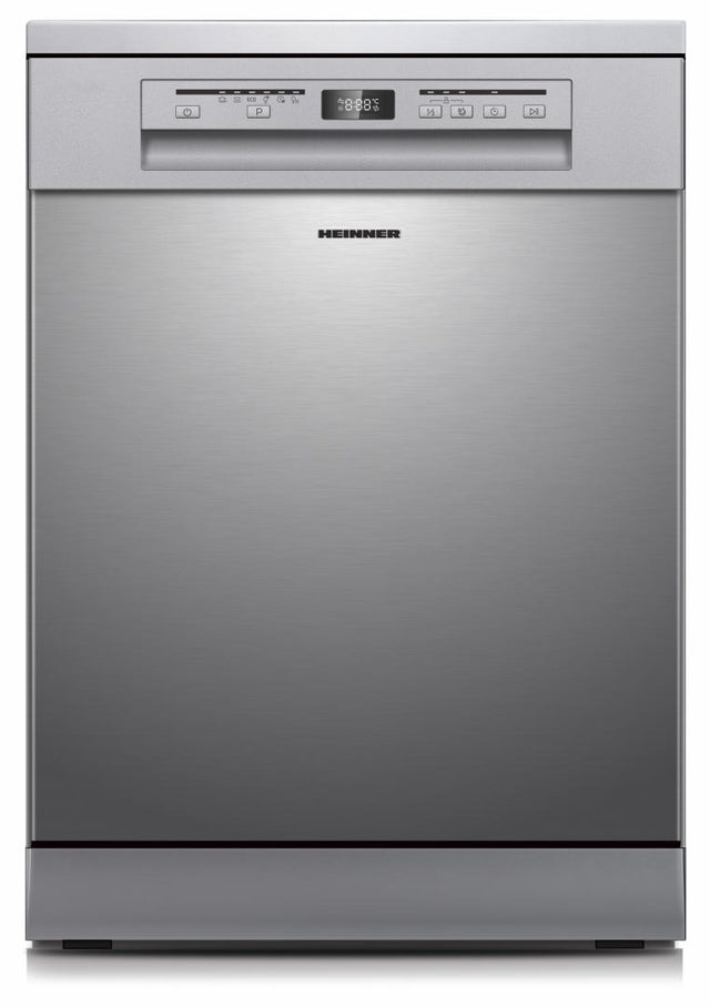 MASINA DE SPALAT VASE HEINNER HDW-FSM60614DXE++. 14 SETURI, CLASA DE EFICIENTA ENERGETICA E, CONTROL ELECTRONIC, DISPLAY