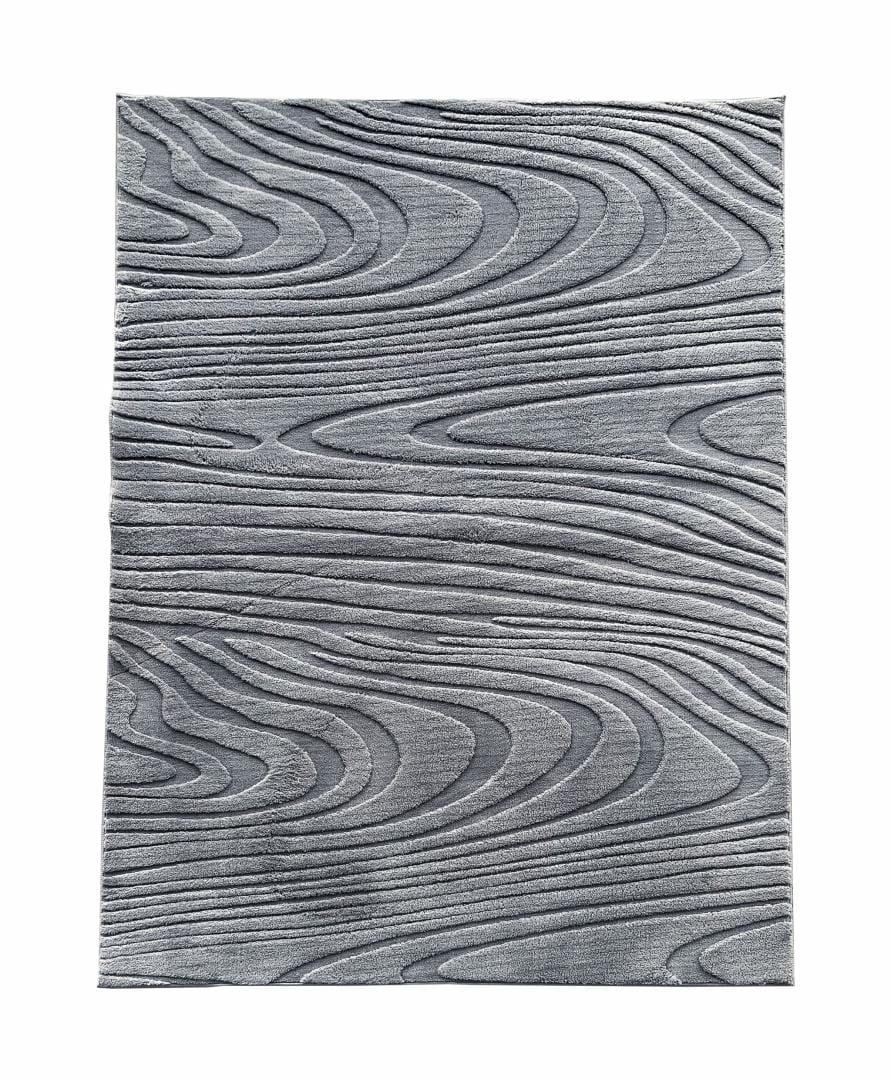 Heinner Covor Covor Heinner HR-WAVRUG160-GRI | 160x230cm, Model Wave, Relief, Gri