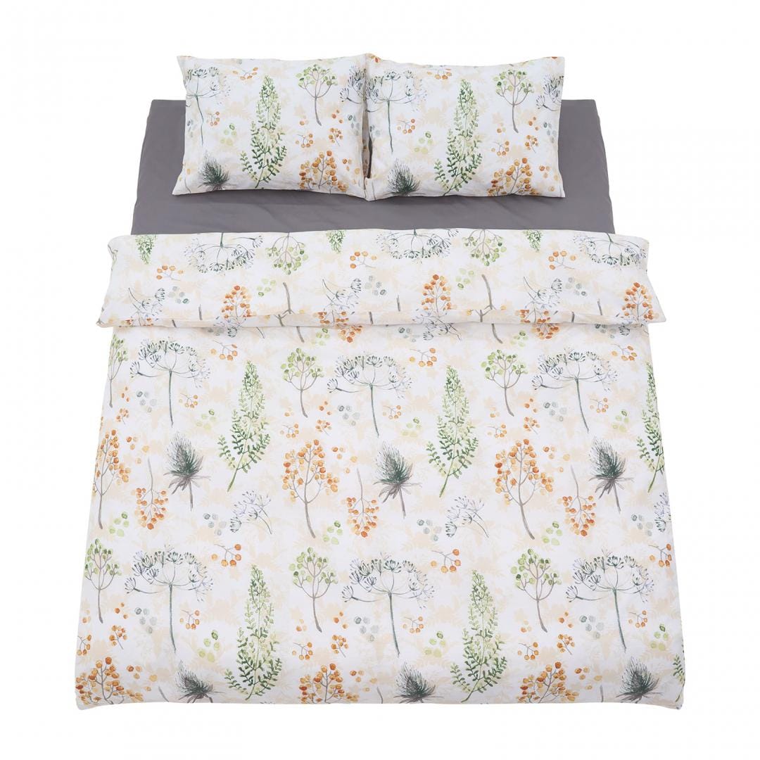 Heinner Lenjerie de pat Lenjerie de Pat Dubla Heinner HR-DBL132-SMR | 100% Bumbac, 4 Piese, Summer