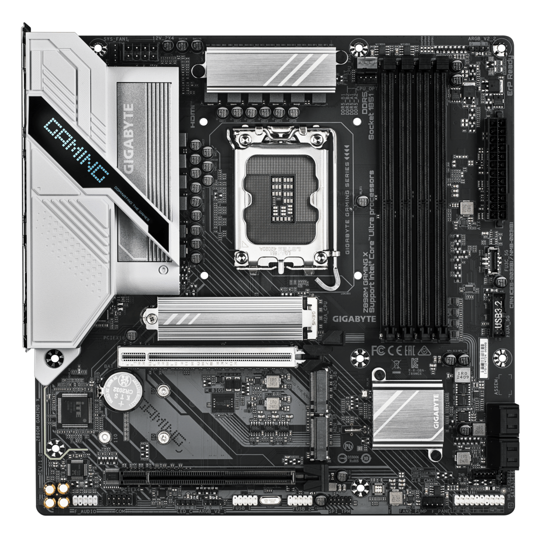 GIGABYTE Placa de bază Gigabyte Z890M GAMING X LGA1851