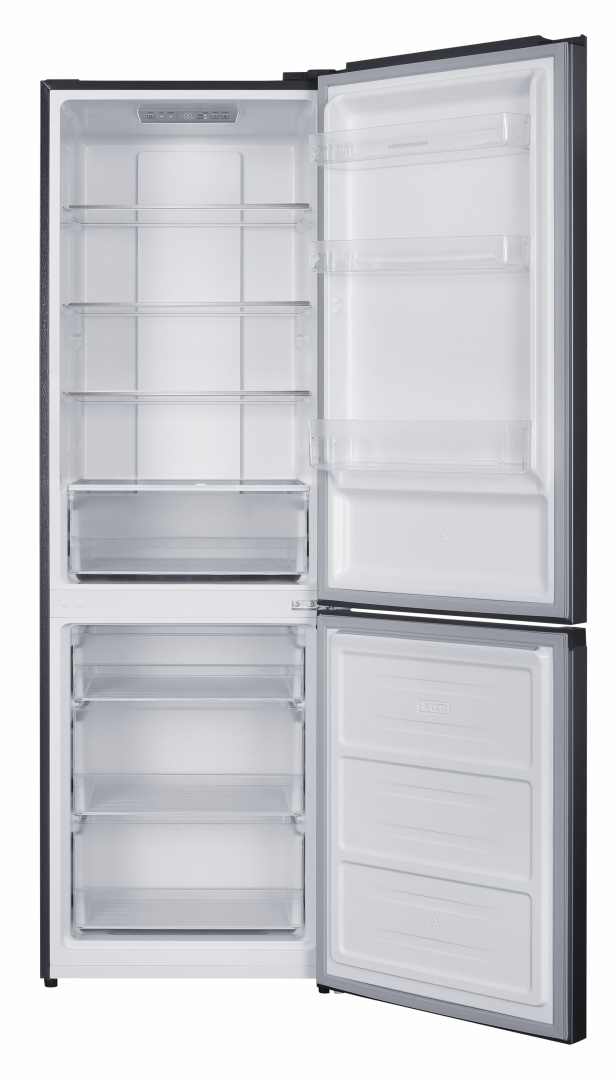 Combina frigorifica Heinner HCNF-HM400INVXE++, No Frost, MaxStorage, tehnologie Dual Inverter, clasa energetica: E, capa