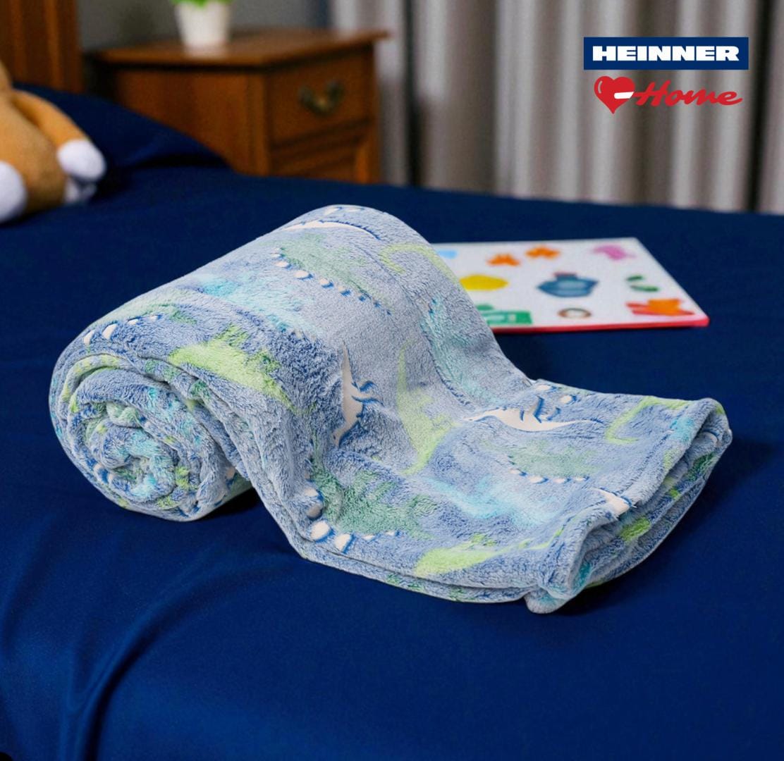 Heinner Patura Patura Heinner HR-BLKGLOW160-DINO | Fosforescent, Dino, 160x200cm