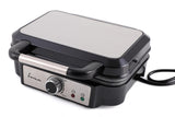 Fram Aparat de facut gofre Aparat de Facut Gofre FRAM FAG-M1000BKSS | 1000W, Placi Antiaderente, Inox