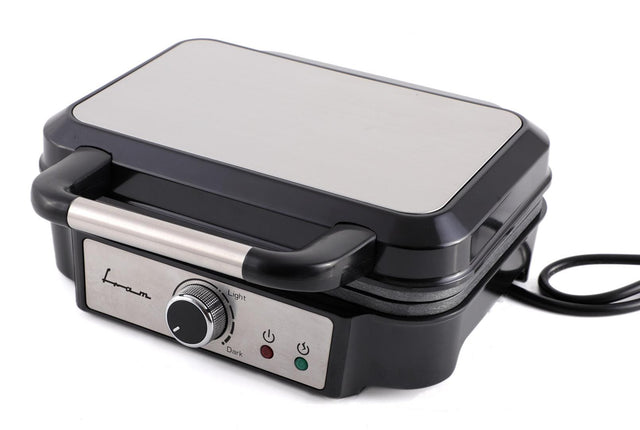 Fram Aparat de facut gofre Aparat de Facut Gofre FRAM FAG-M1000BKSS | 1000W, Placi Antiaderente, Inox