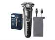Philips Aparat de barbierit Aparat de barbierit Philips S5887/10 | Seria 5000, umed/uscat, SkinIQ, 360°, LED