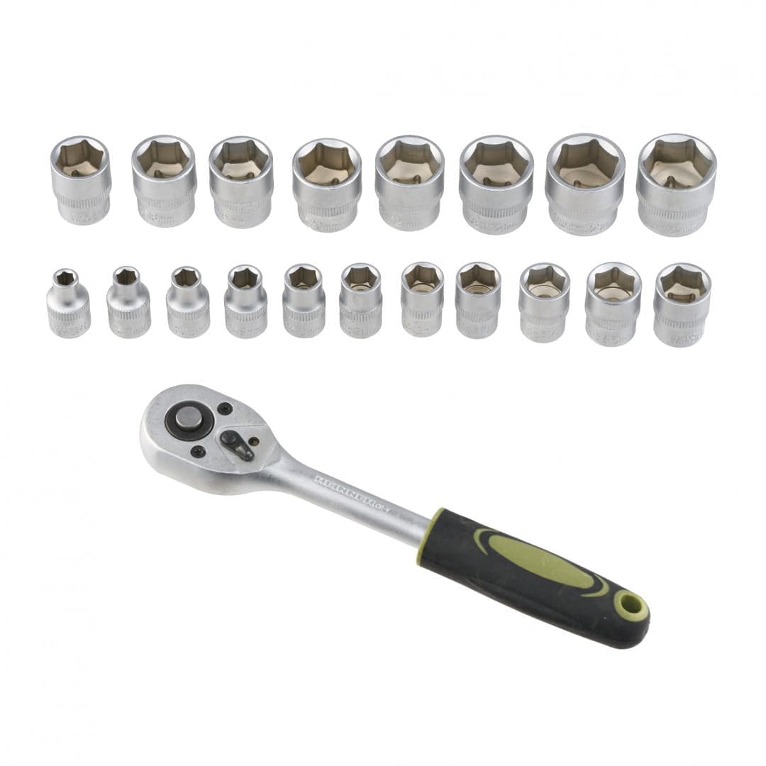 Heinner Set scule Set Scule Heinner CTSM024 | 20 Piese, 3/8", CR-V