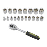Heinner Set scule Set Scule Heinner CTSM024 | 20 Piese, 3/8", CR-V
