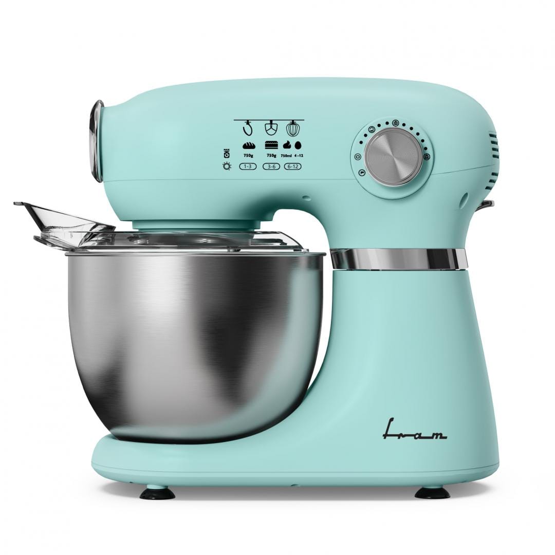 Fram Mixer Mixer Planetar Fram FPM-D1010GR | 1000W, 10 Viteze, Bol 5L, Gri