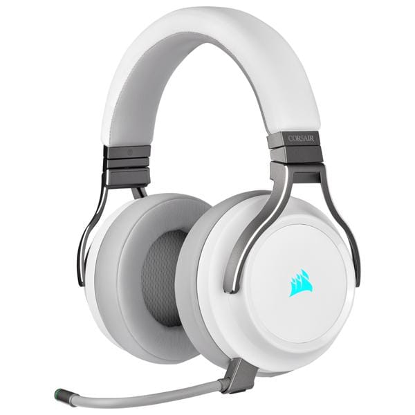 Corsair Casti Casti Corsair Virtuoso RGB CA-9011186-EU | 7.1 Surround, 50mm, 20h Autonomie, Alb