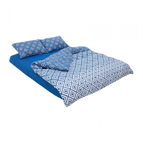 Heinner Lenjerie de pat Lenjerie de Pat Heinner HR-DBL132-BLU | Dubla, 100% Bumbac, 4 Piese, Albastru