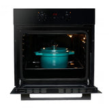 Heinner Cuptor incorporabil Cuptor Incorporabil Heinner HBO-V659GCD-GBK | 65L, Gaz, Grill Electric, Negru, 59.5x55x59.5cm