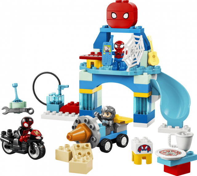 Lego Jucării Set Constructie LEGO Marvel 10464 | Sediul Echipei lui Paienjenel
