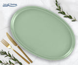 Heinner Set oale Set Platouri Heinner HR-WDF-Y302 | 2 buc, Ceramica, 30x20 cm, Yvonne