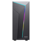 Spacer Carcasa SPACER WARRIOR Mid Tower NEGRU