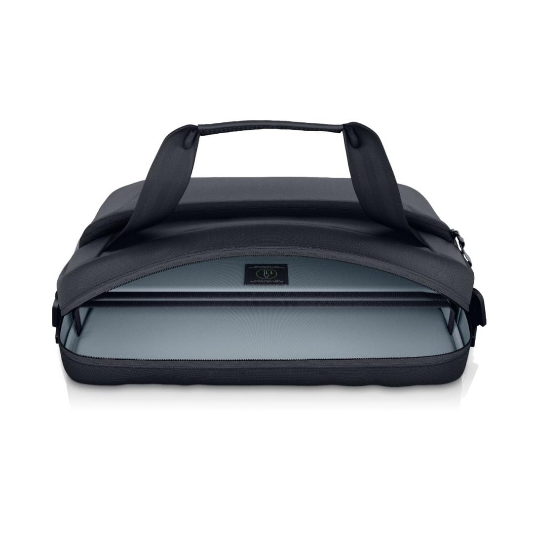 DELL Dell EcoLoop Pro Slim Briefcase 15, Color: Black, Laptop Compatibility: Fits most laptops with screen sizes up to 15.6" (Excluding Dell G Series Gaming, Alienware and Dell Rugged Laptop Series, max la