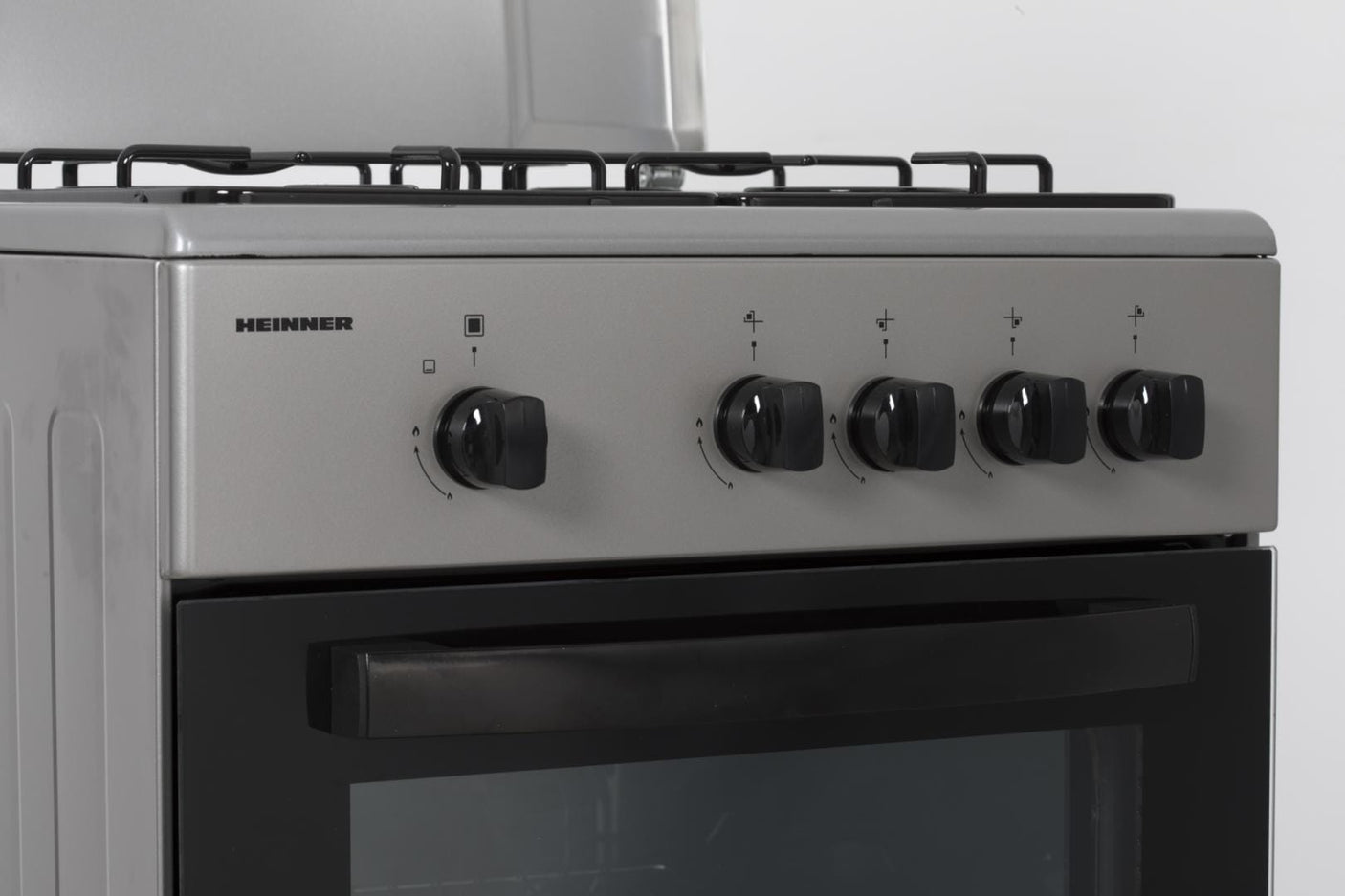 Heinner Aragaz Aragaz Gaz Heinner HFSC-SME50SL | 4 Arzatoare, 50cm, Inox, 49.8x50x85cm
