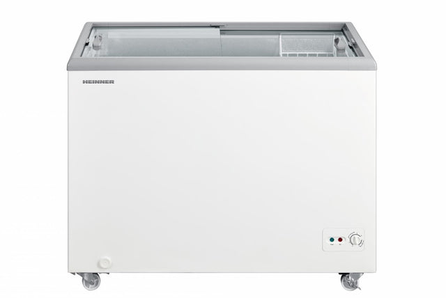 Heinner Lada frigorifica Lada Frigorifica Heinner HSF-M255WHC | 255L, Clasa F, Capac Glisant, Alb, 111x64x89cm