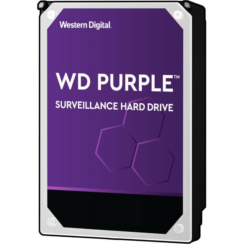 WD HDD Surveillance WD, Purple 4TB SATA-III 5400RPM 256MB